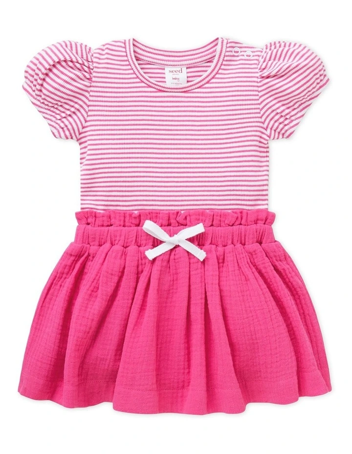 Splice Stripe Dress image 1