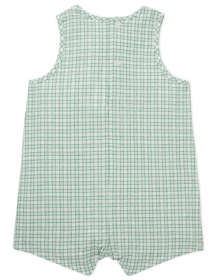Check Pocket Romper image 3