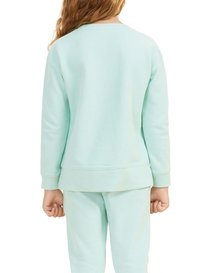 Core Logo Sweat In Mint image 4