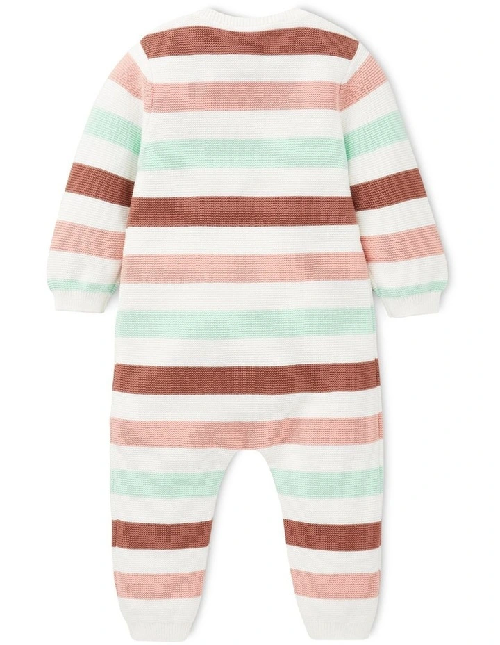 Stripe Knit Jumpsuit image 2