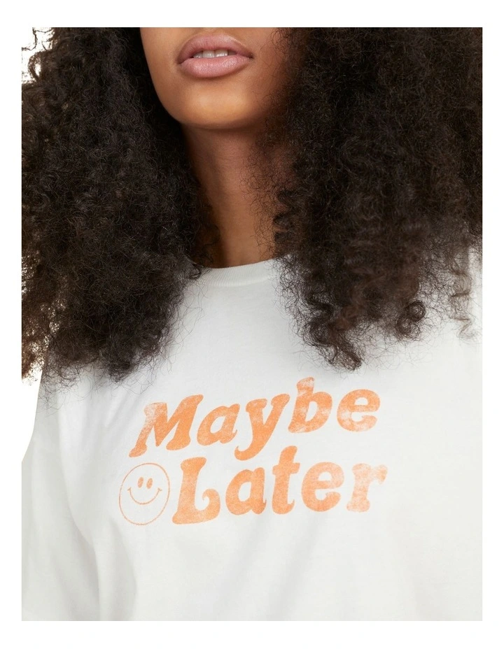 Relaxed Slogan Tee image 3