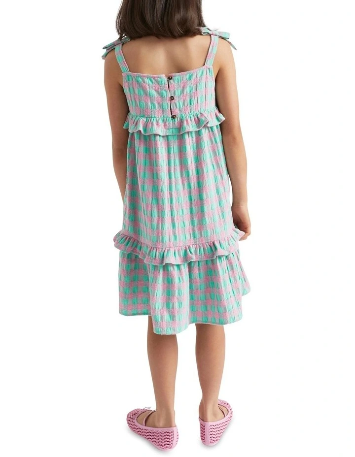 The Multi Seer Gingham Audrey Dress