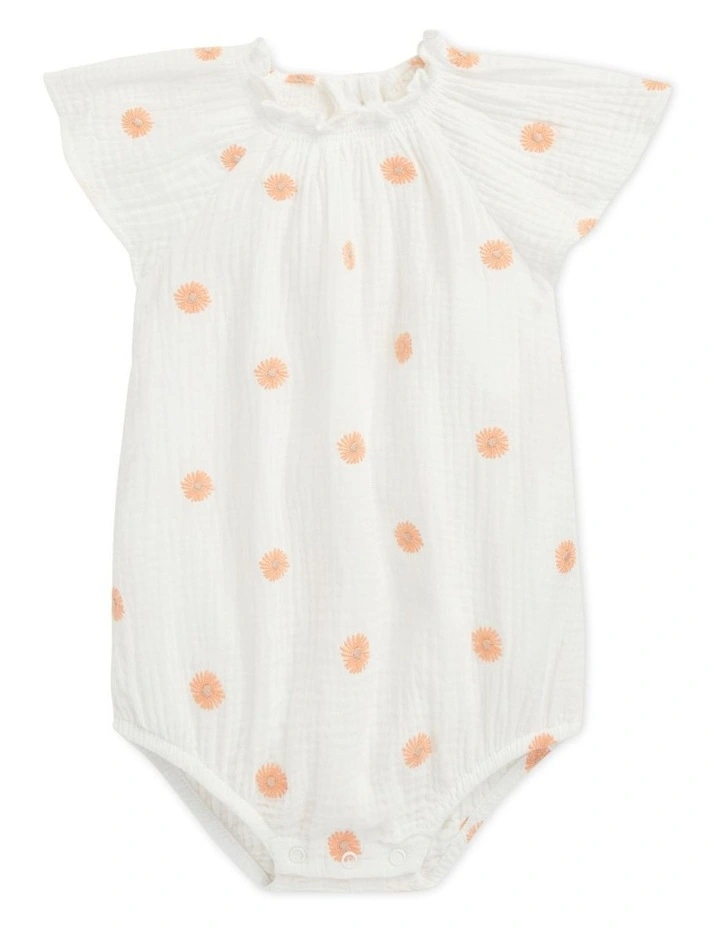 Embroidered Romper image 1