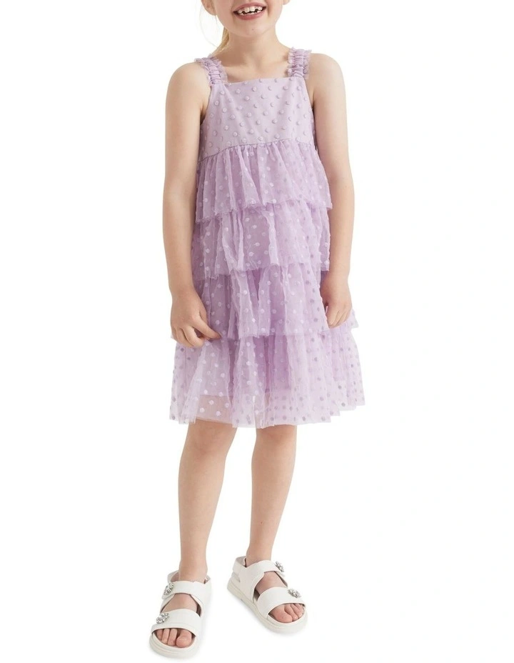 Polka Dot Tiered Dress image 2
