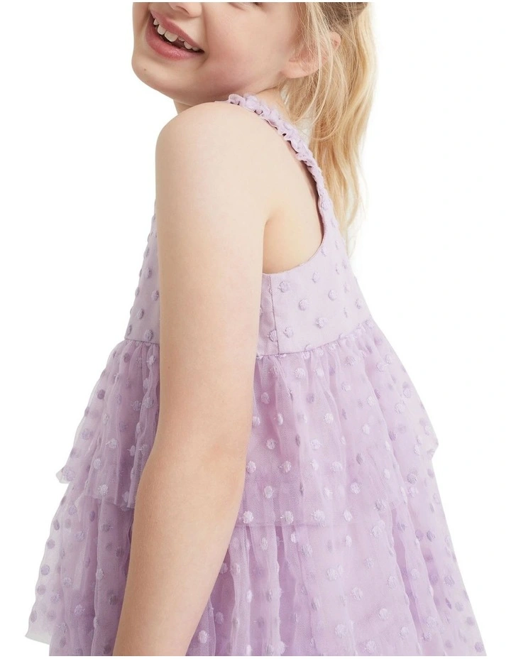 Polka Dot Tiered Dress image 3