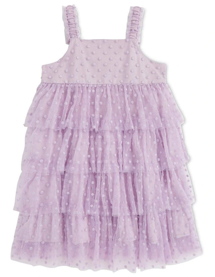 Polka Dot Tiered Dress image 4