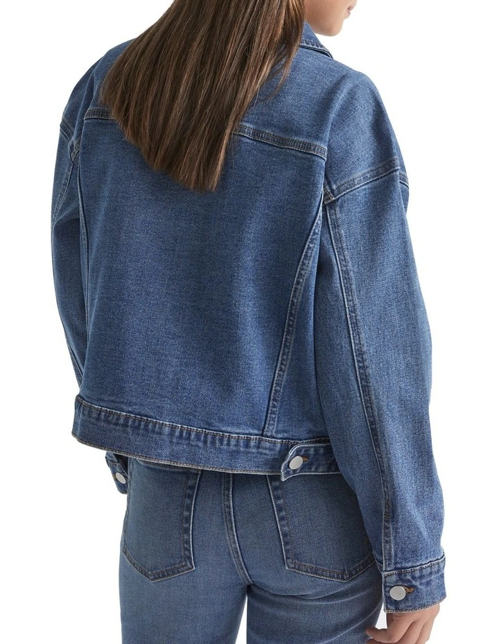 Relaxed Denim Jacket image 4