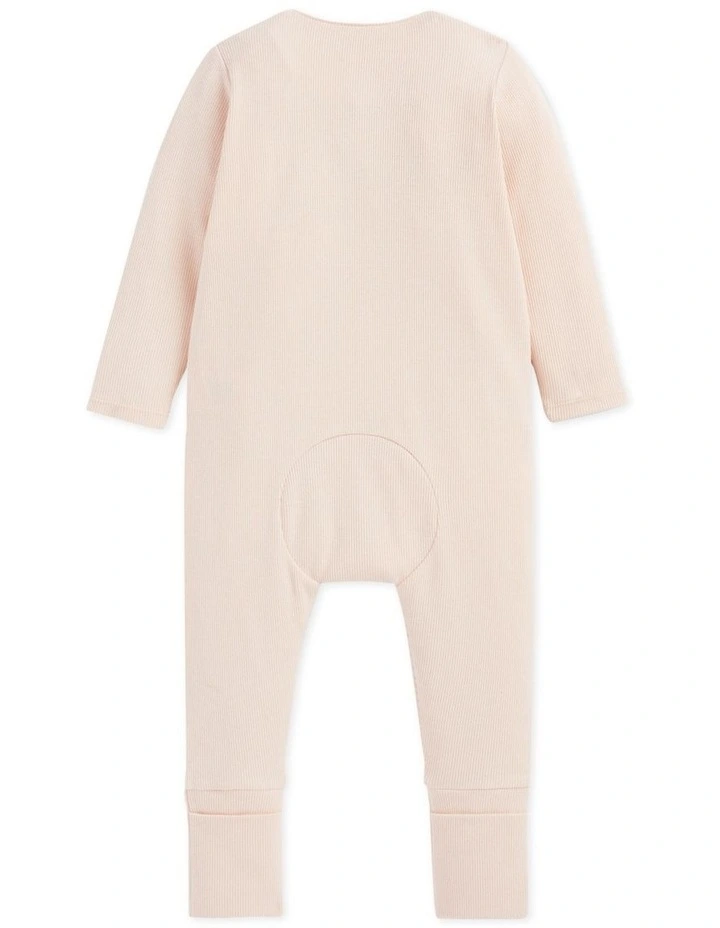 Core Logo Zipsuit in Rose image 2