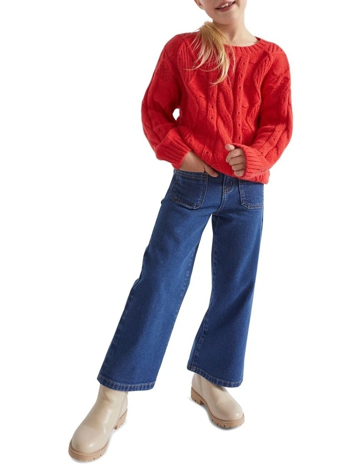 Pompom Cable Knit image 2