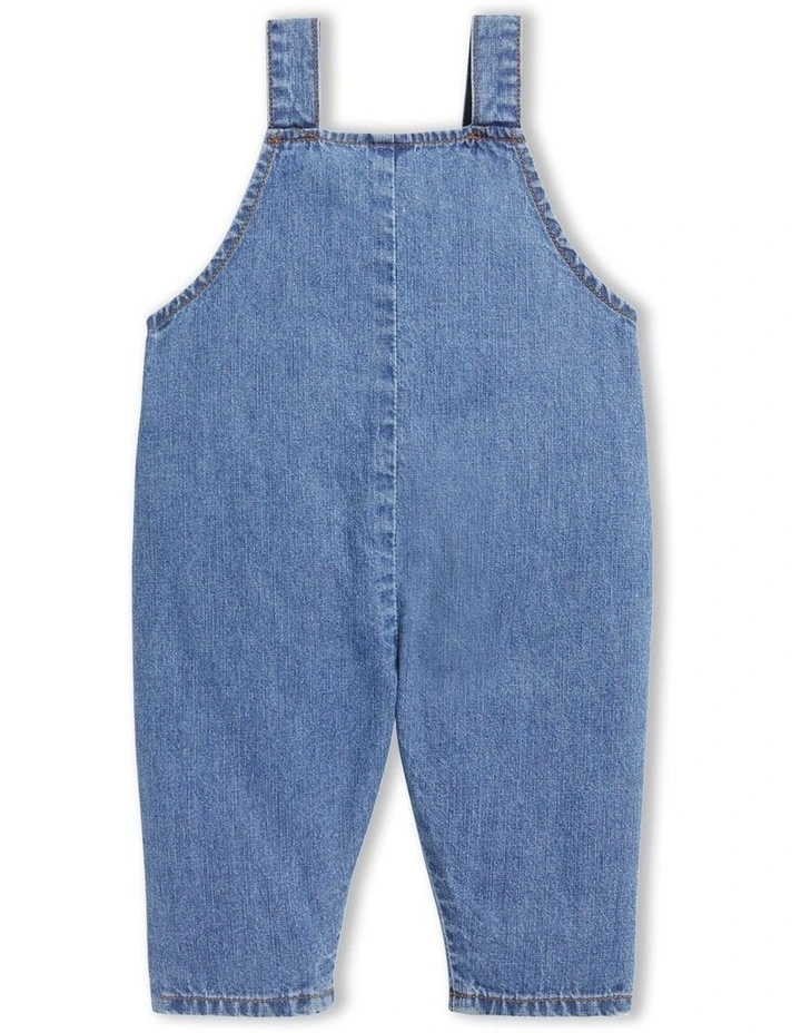 Chambray Overall in Classic Blue image 2
