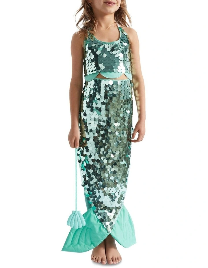 Mermaid Tail Dress Up in Spearmint image 1