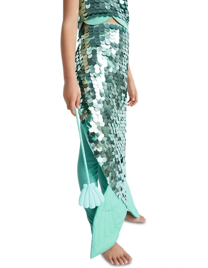Mermaid Tail Dress Up in Spearmint image 3