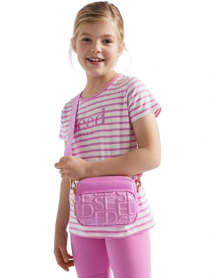 Double Pocket Cross Body Bag in Lily image 1