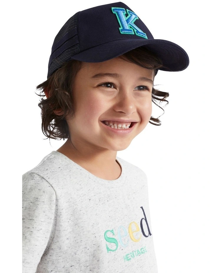 Initial "D" Cap in Navy image 2
