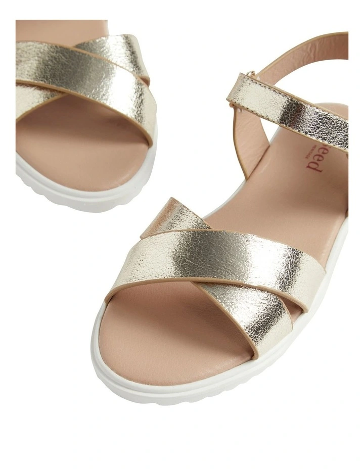 Summer Sandal in Gold image 4