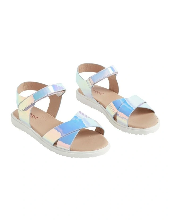 Summer Sandal in Iridescent image 3