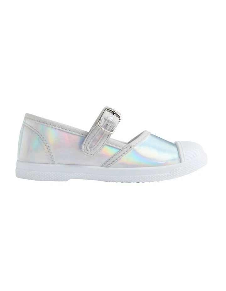 Reflective Mary Jane Sneaker in Iridescent image 1