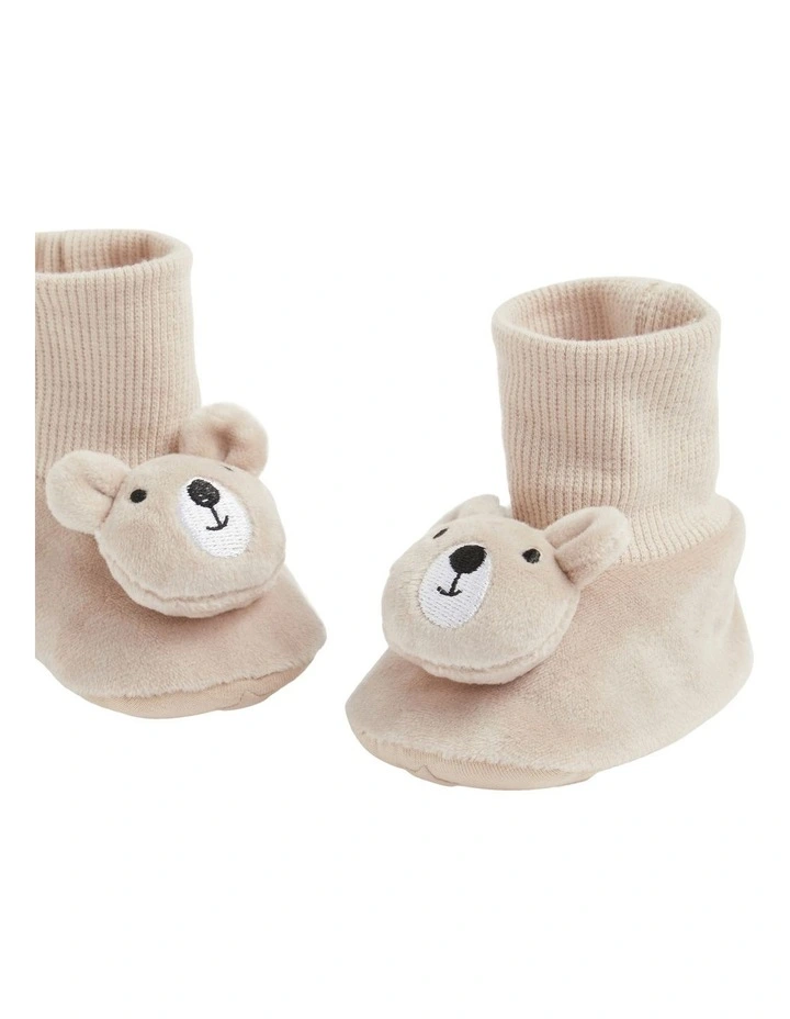 Bear Bootie in Chai image 2