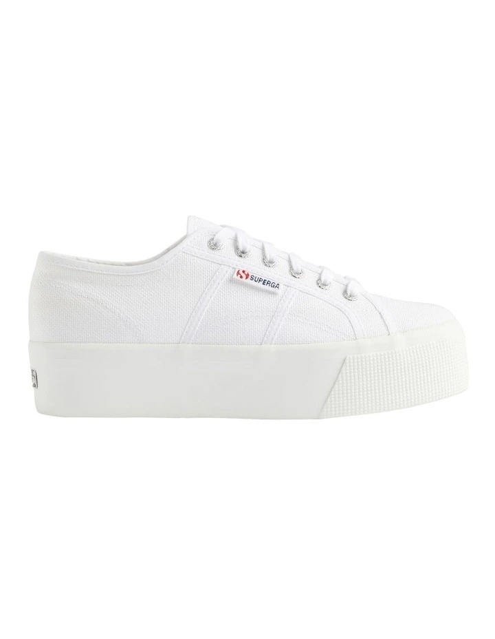 Superga Platform Sneakers in White image 1