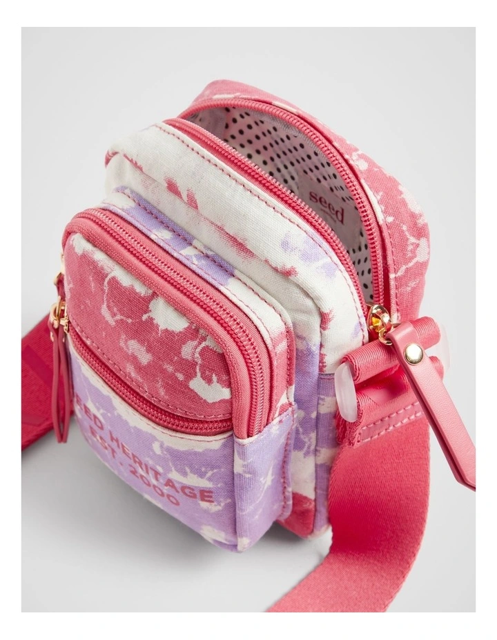 Tie Dye Sling Bag in Multi image 2