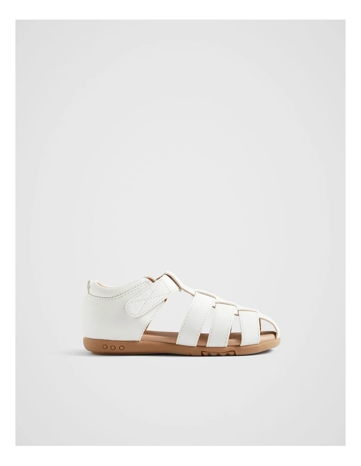 Cage Sandal in White image 1