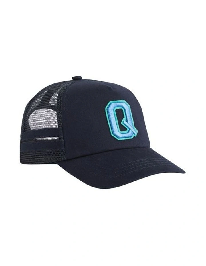 Initial "Q" Cap in Navy image 1
