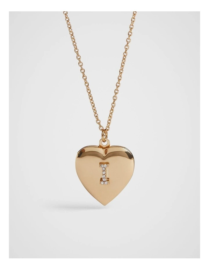 Diamante Initial Locket image 1