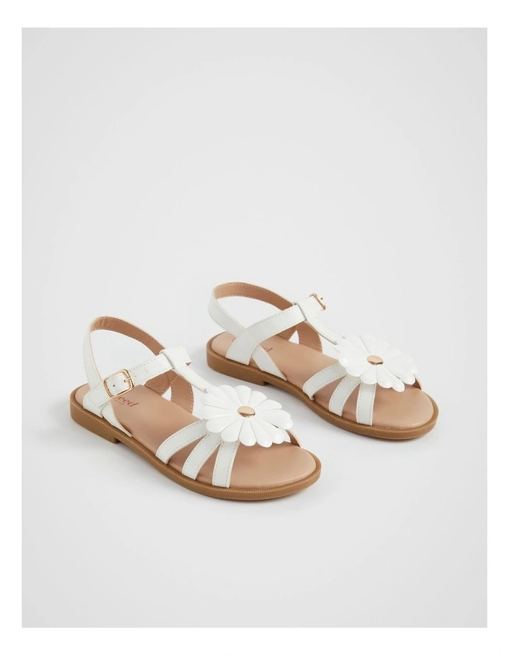 Daisy Sandal in White image 1