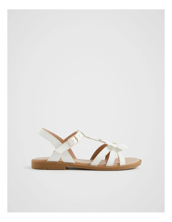 Daisy Sandal in White image 3