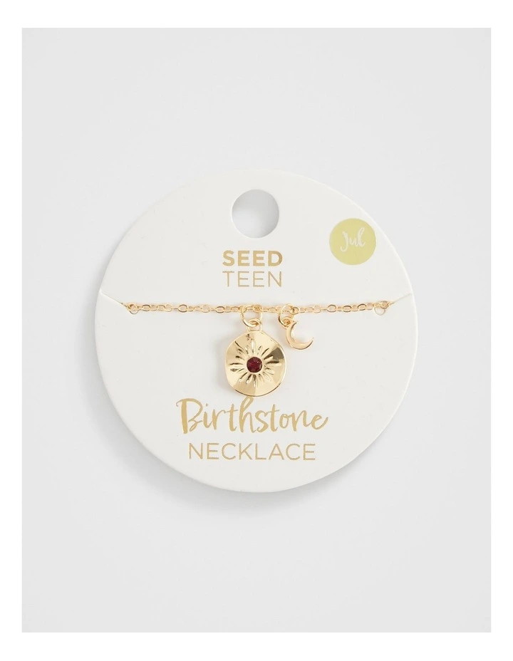 Birthstone July Necklace in Assorted image 1