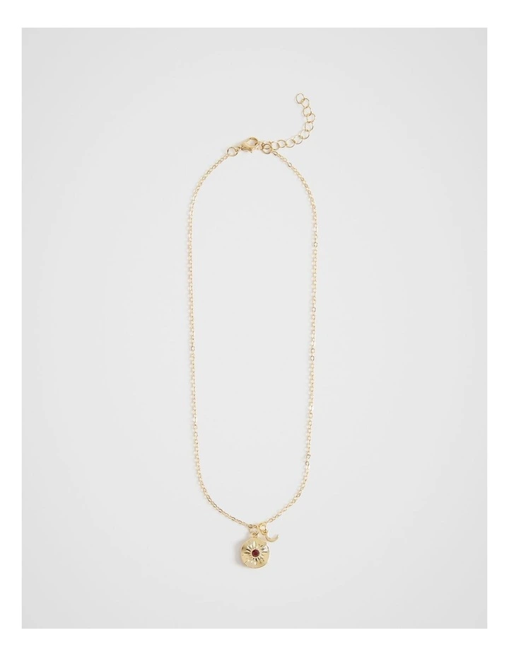 Birthstone July Necklace in Assorted image 2