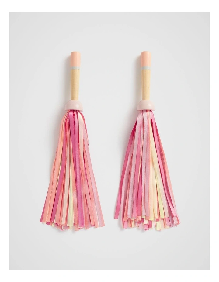 Cheer Pom Poms in Pink Multi image 1