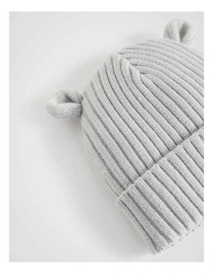 Novelty Initial Beanie in Assorted image 2