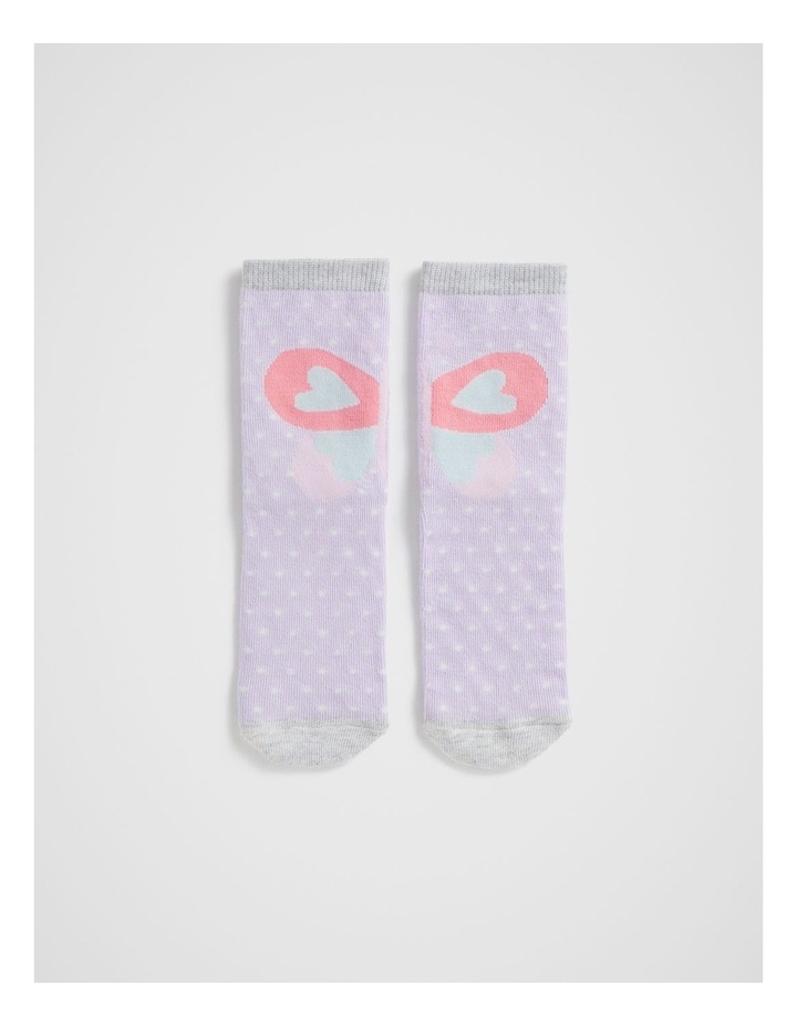 Butterfly Sock in Multi Assorted