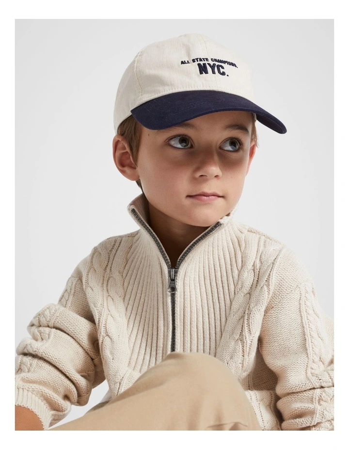 Collegiate Cap in Multi image 2