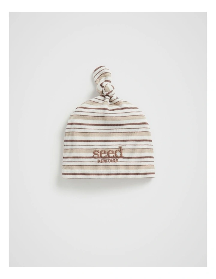 Knot Hat in Multi image 1