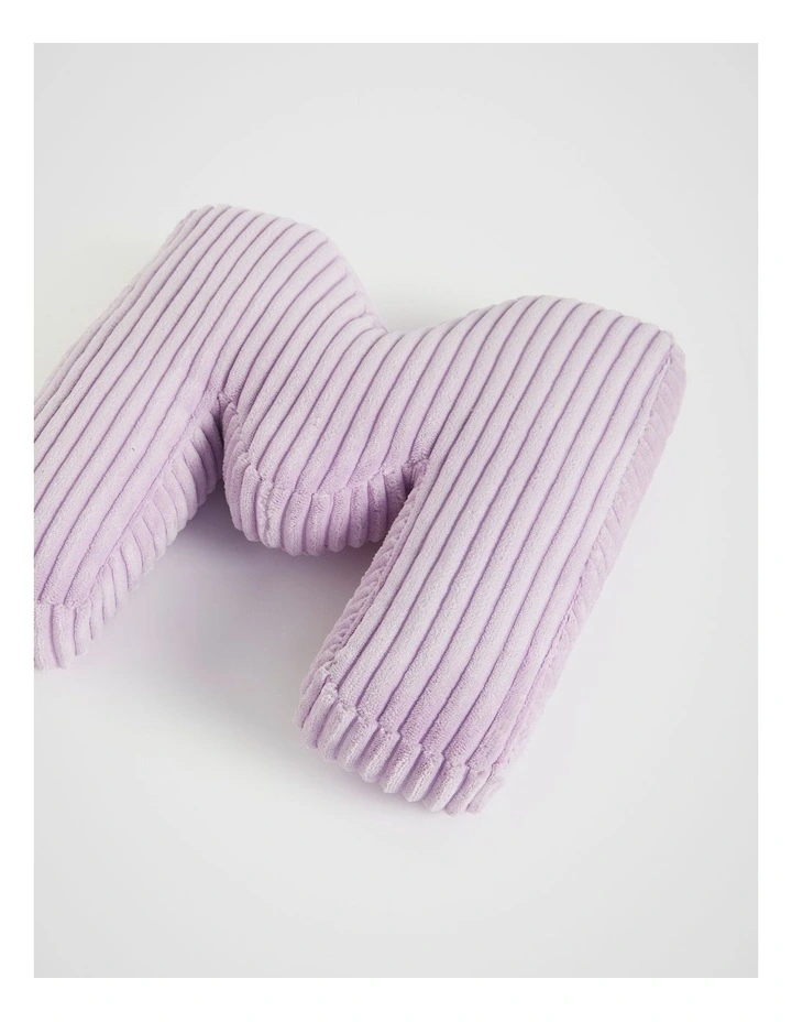 Orchid Cord Initial Cushion M in Purple image 2