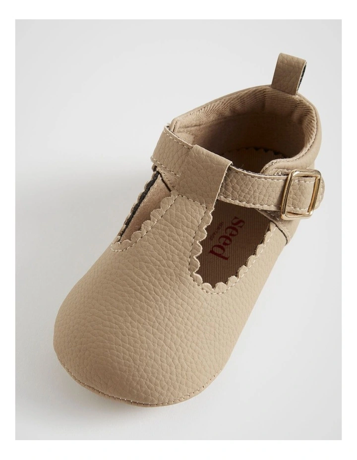 Seed Heritage Doll Pram Shoe In Tan MYER