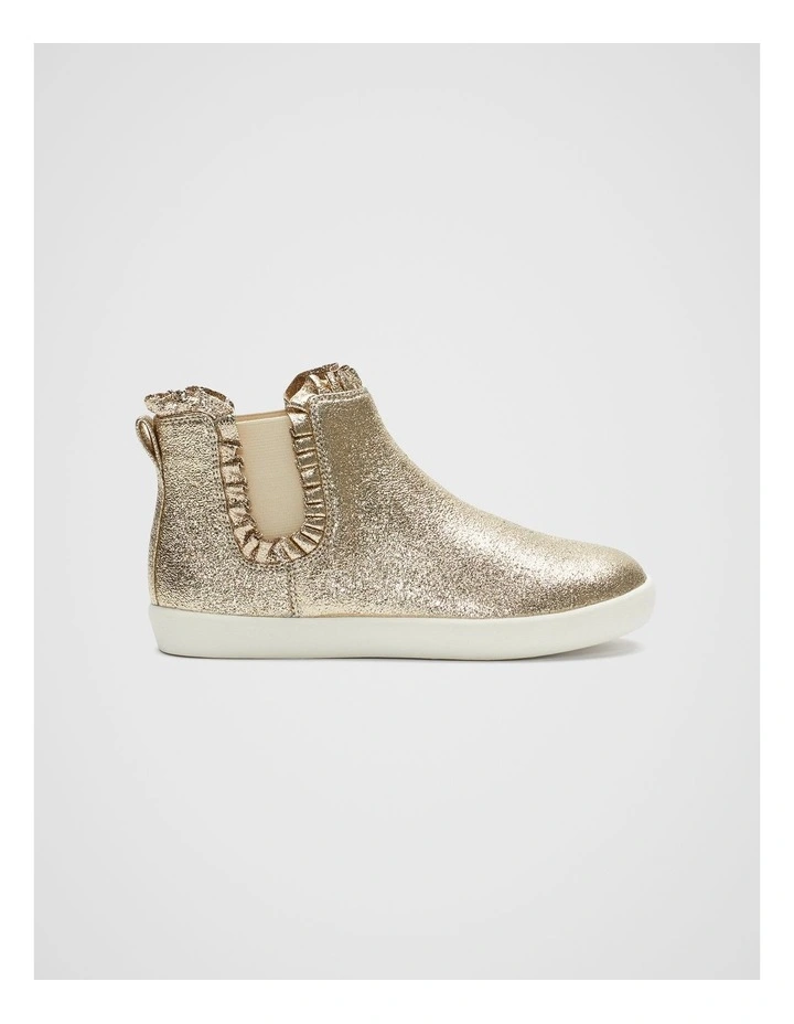 Frill Foil Mason Boot in Gold image 1