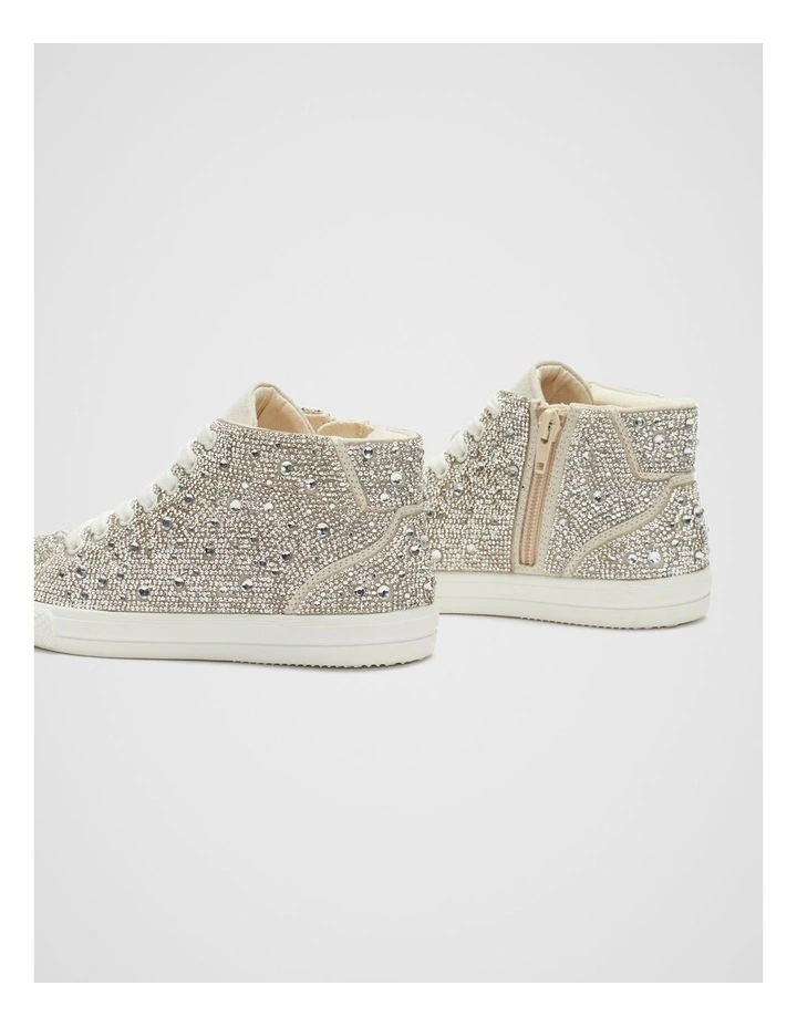 Jewel Hightop in Silver image 4