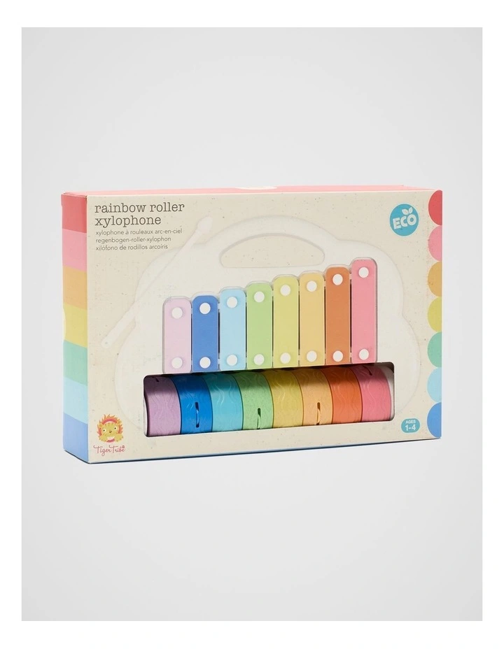 Rainbow Roller Xylophone in Multi image 1