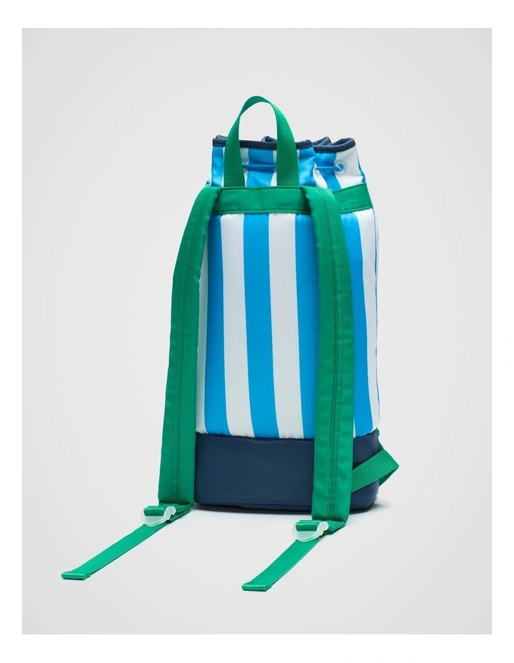 Stripe Swim Bag in Amalfi image 2