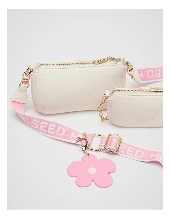 Hybrid Cross Body in Candy Pink image 3
