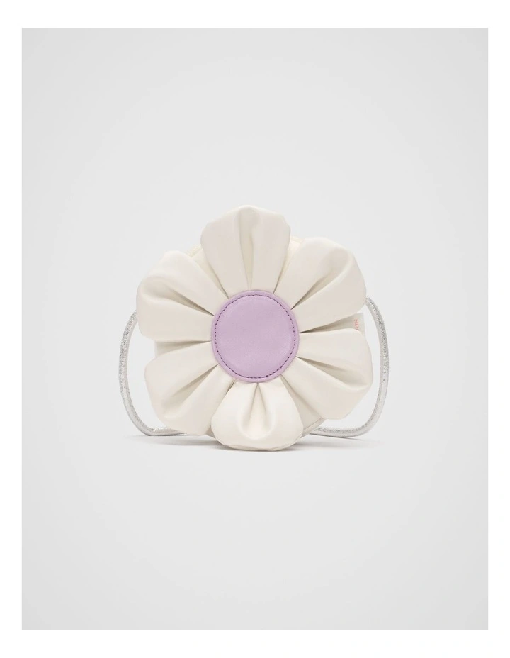 Puffy Flower Bag in Canvas image 1