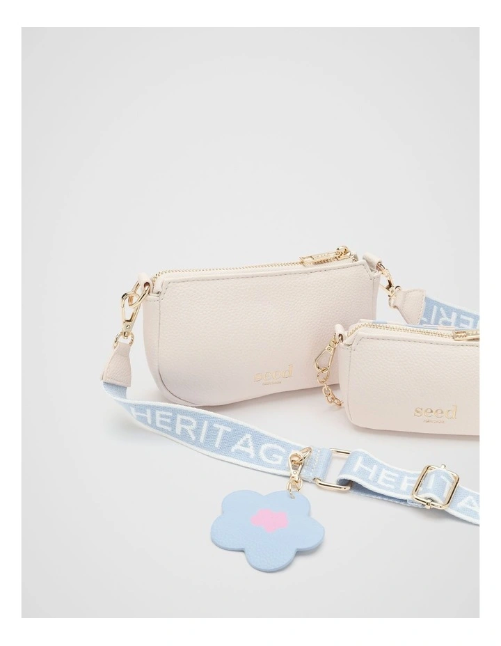 Hybrid Cross Body Bag in Multi image 3