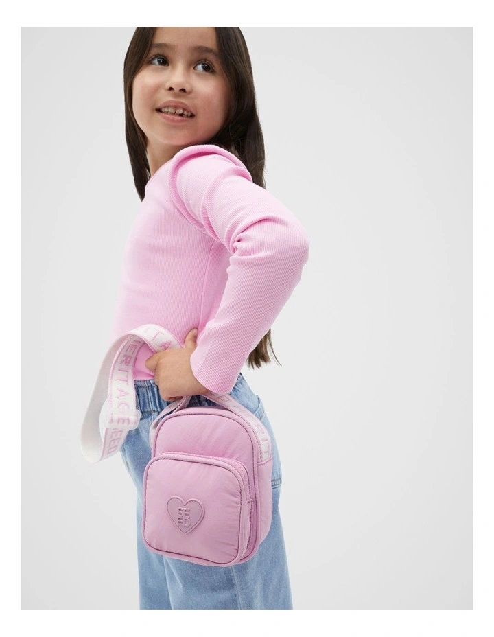 Heart Bag in Fairy Floss image 2