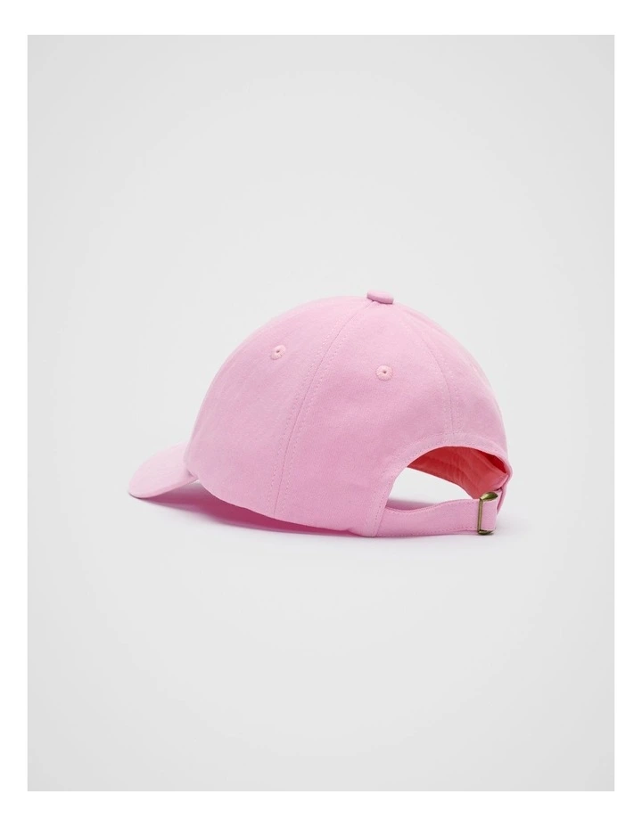 Chenille Cap in Fairy Floss image 3