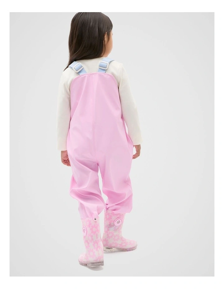 Rain Overalls in Fairy Floss image 2