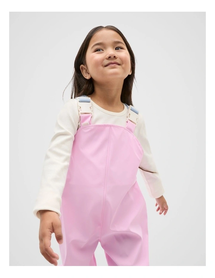 Rain Overalls in Fairy Floss image 3