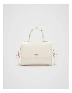 Coin Charm Bag in Cream